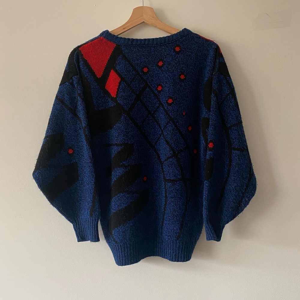 Retro Colorblock Sweater